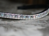 Equiture Browbands Alternating Labrador and Iridescent Crystal Browband - Straight